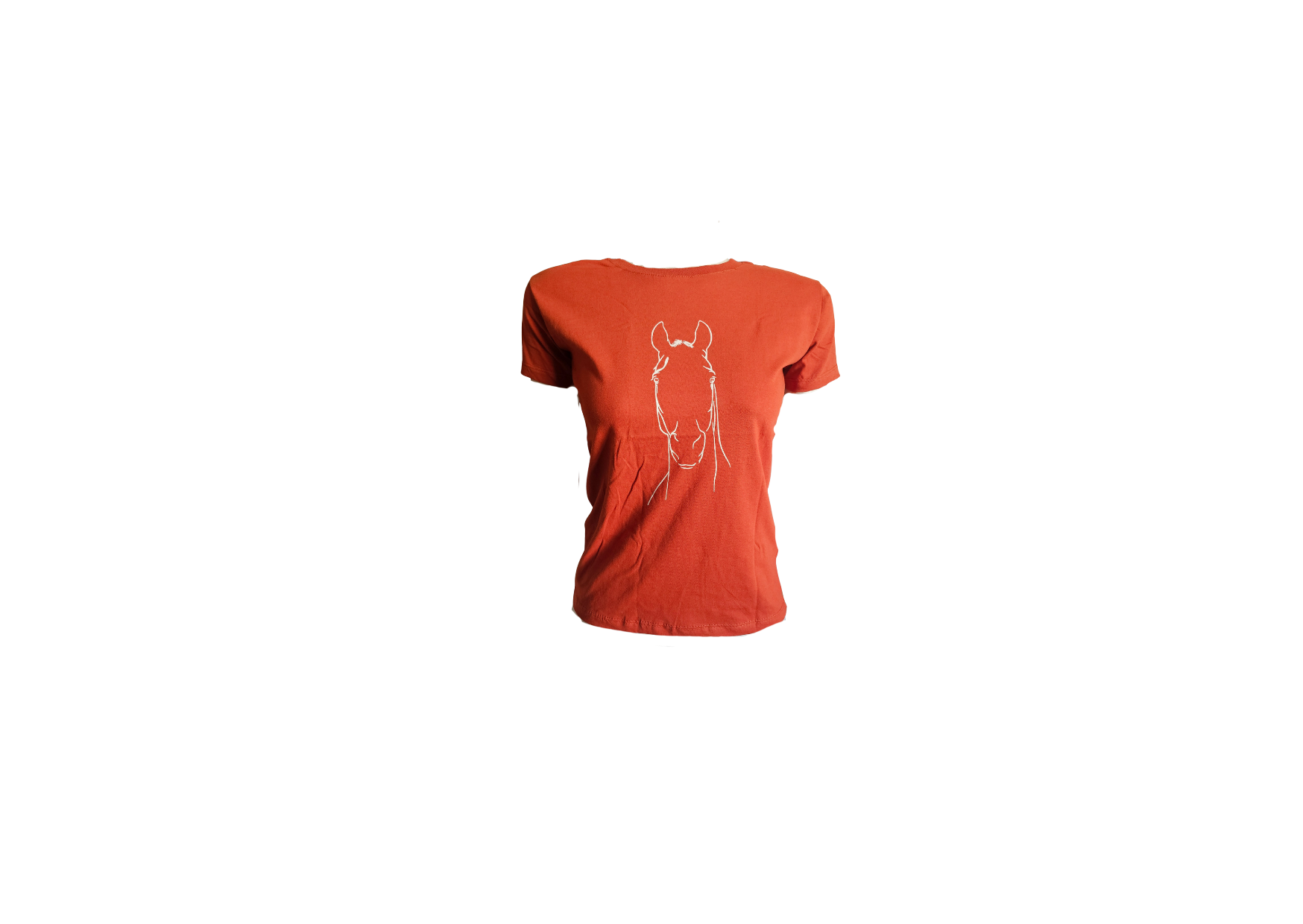 T-shirt Equestrian Terracota